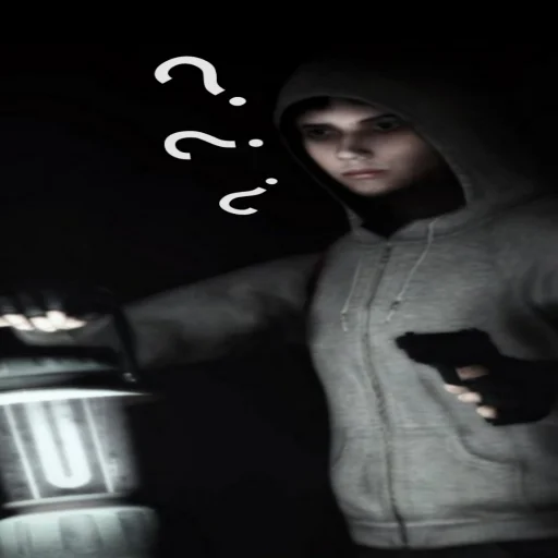 ❔ Стикер «Cry of fear» для Telegram