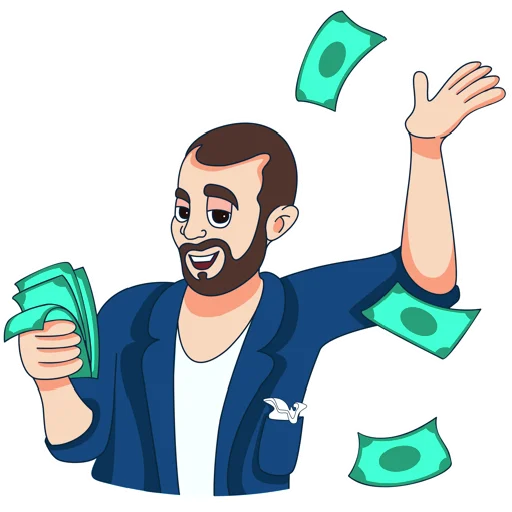Стикерпак cryptelligent для Telegram