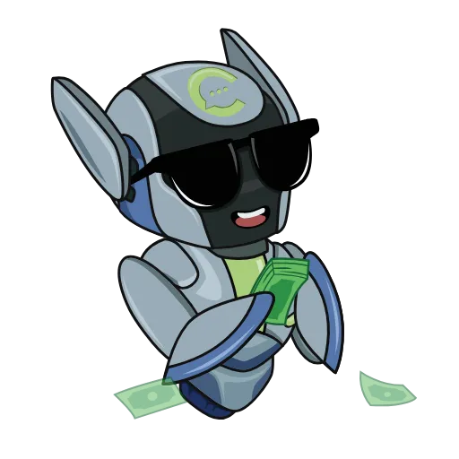 🤑 Стикер «Crypter» для Telegram
