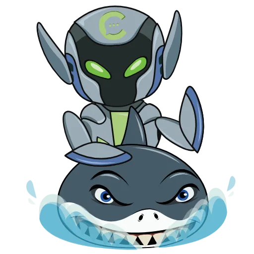 🐋 Стикер «Crypter» для Telegram