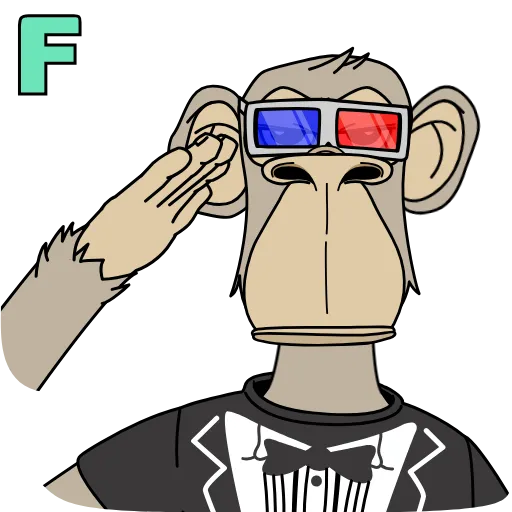 ⬇️ Стикер «Crypto Monkey» для Telegram