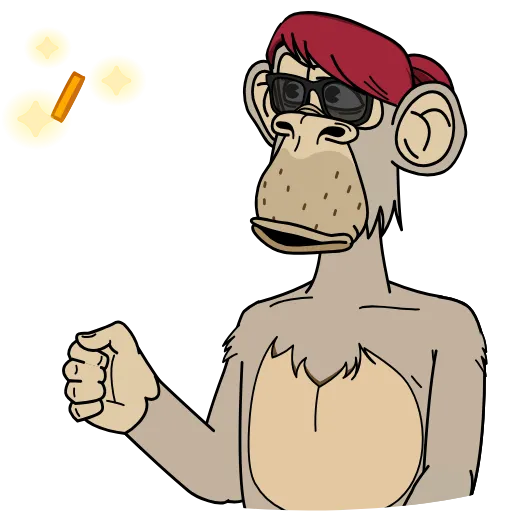 🪙 Стикер «Crypto Monkey» для Telegram