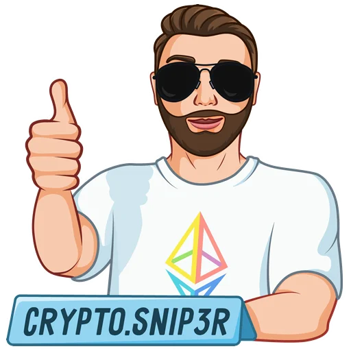 Стикерпак Crypto.Snip3r для Telegram