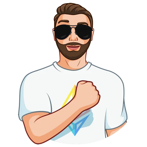 💪 Стикер «Crypto.Snip3r» для Telegram