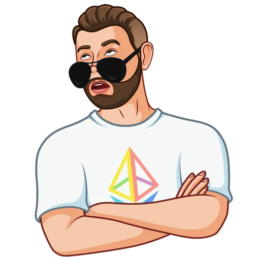 🙄 Стикер «Crypto.Snip3r» для Telegram