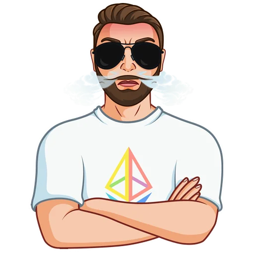😤 Стикер «Crypto.Snip3r» для Telegram