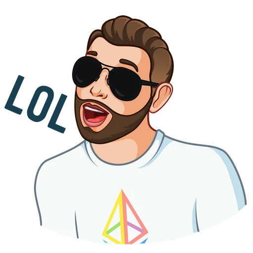 😂 Стикер «Crypto.Snip3r» для Telegram