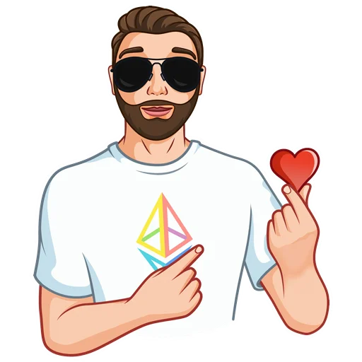❤️ Стикер «Crypto.Snip3r» для Telegram