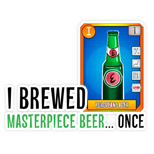🍺 Стикер «CRYPTOBREWMASTER.IO (en)» для Telegram