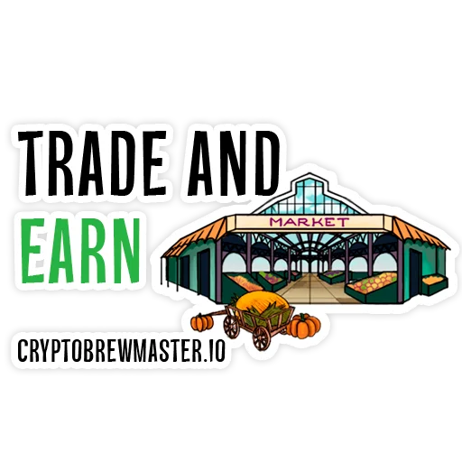 🤑 Стикер «CRYPTOBREWMASTER.IO (en)» для Telegram