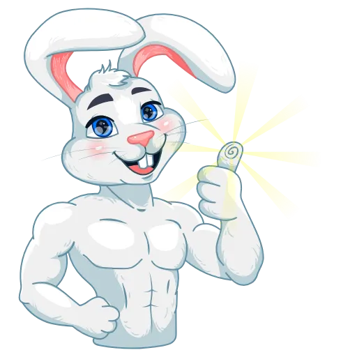 👍 Стикер «Crypto Bunny» для Telegram