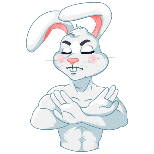 😡 Стикер «Crypto Bunny» для Telegram