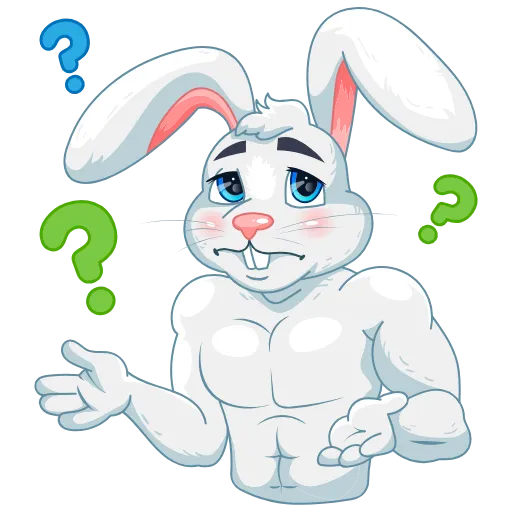 ⁉️ Стикер «Crypto Bunny» для Telegram