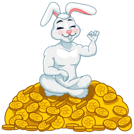 💸 Стикер «Crypto Bunny» для Telegram