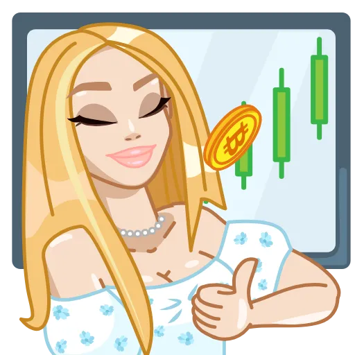 📈 Стикер «CryptoFaSTart» для Telegram