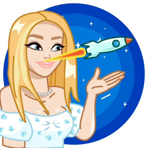 🚀 Стикер «CryptoFaSTart» для Telegram