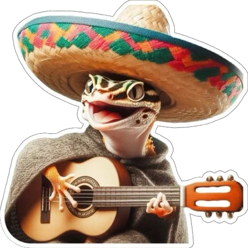 🤠 Стикер «Geckos» для Telegram