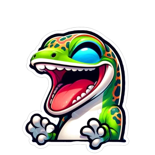 😃 Стикер «Geckos» для Telegram