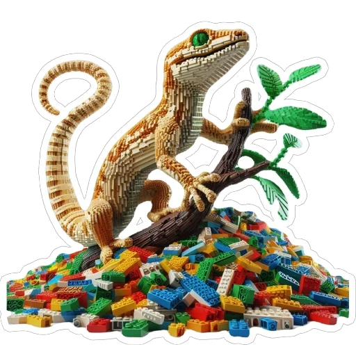 🦎 Стикер «Geckos» для Telegram