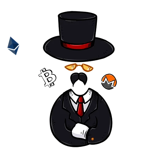 📉 Стикер «Crypto Gentlemans stickers» для Telegram