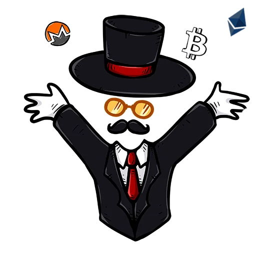 📈 Стикер «Crypto Gentlemans stickers» для Telegram
