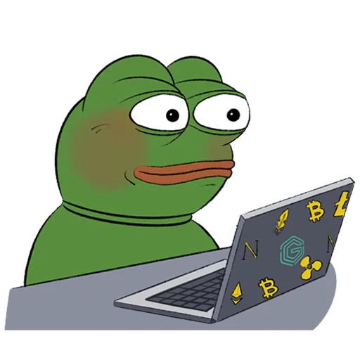 😳 Стикер «CRYPTOGRAPH» для Telegram