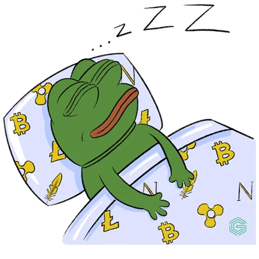 😴 Стикер «CRYPTOGRAPH» для Telegram
