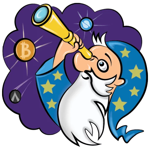 😊 Стикер «Сrypto horoscope» для Telegram