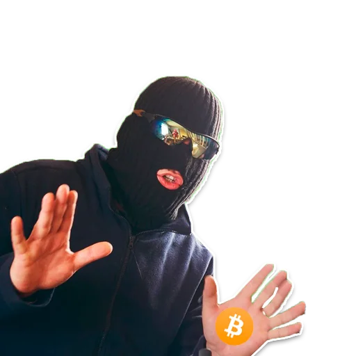 🖖 Стикер «Cryptopatolog» для Telegram