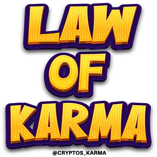 ✍️ Стикер «cryptos karma» для Telegram