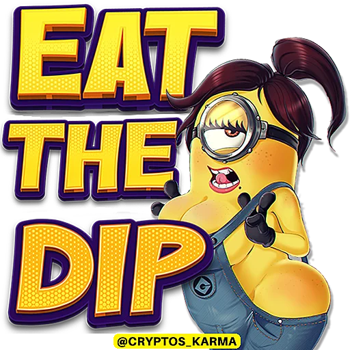 😜 Стикер «cryptos karma» для Telegram