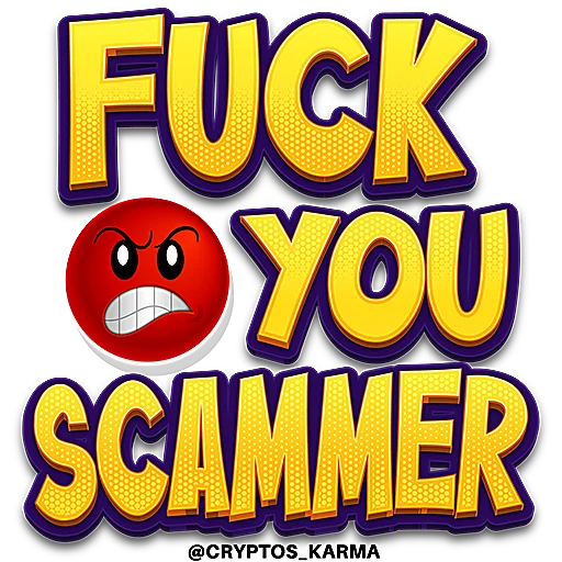 😡 Стикер «cryptos karma» для Telegram