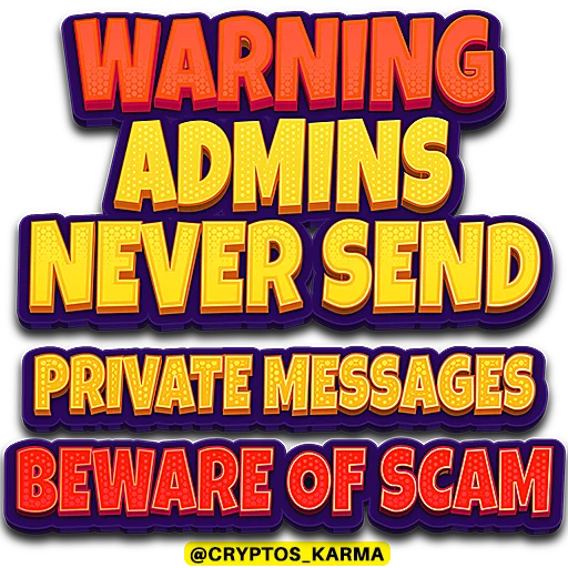 🚨 Стикер «cryptos karma» для Telegram