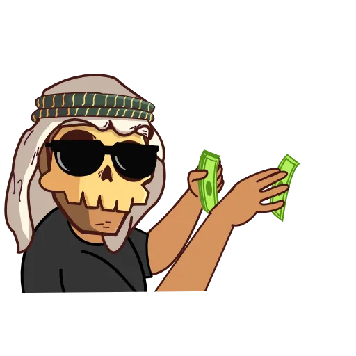 💰 Стикер «Crypto Wasta» для Telegram