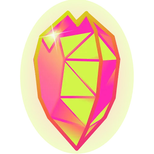Стикер 20 crystal