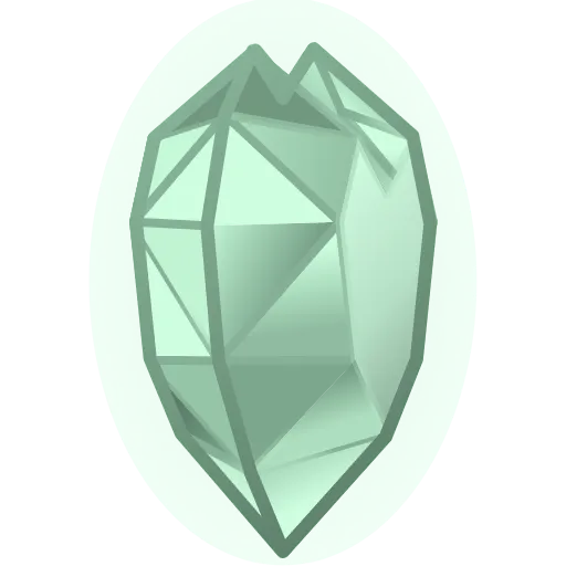 Стикер 38 Crystal Hearts ️‍