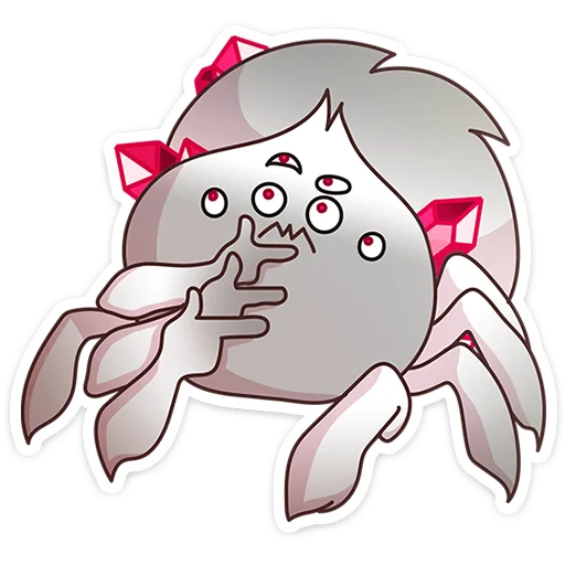 🕷 Стикер «Кристальный Вебстер» для Telegram