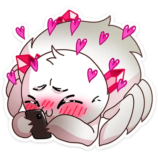 🕷 Стикер «Кристальный Вебстер» для Telegram