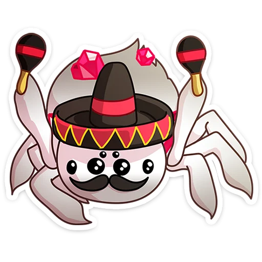 🕷 Стикер «Кристальный Вебстер» для Telegram