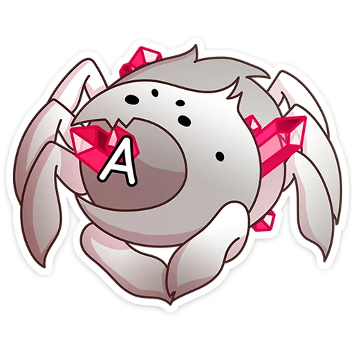 🕷 Стикер «Кристальный Вебстер» для Telegram
