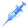 💉 Эмодзи «Хрустальный шрифт» для Telegram