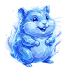 🐹 Эмодзи «Хрустальный шрифт» для Telegram