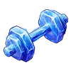 🏋️‍♂️ Эмодзи «Хрустальный шрифт» для Telegram