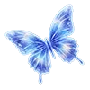 🦋 Эмодзи «Хрустальный шрифт» для Telegram