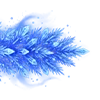 ❄️ Эмодзи «Хрустальный шрифт» для Telegram