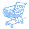 🛒 Эмодзи «Хрустальный шрифт» для Telegram