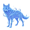 🐺 Эмодзи «Хрустальный шрифт» для Telegram