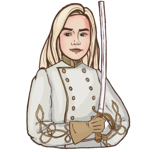 👩‍🦳 Стикер «CSA Girl» для Telegram