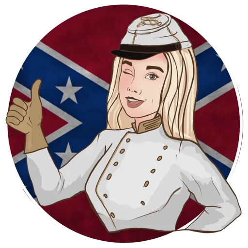 👍 Стикер «CSA Girl» для Telegram