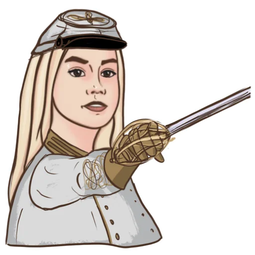 🤜 Стикер «CSA Girl» для Telegram